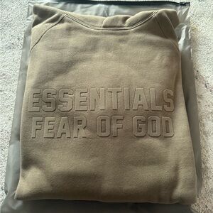 ESSENTIALS Sweatshirt “Wood” – Medium – Brand New w/tags